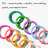 Infrared Sensing Low-temperature 3D Printing Pen Children DIY Graffiti Painting Pen(1000 mAh-Blue)