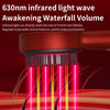 630nm Red Light Massage Comb Scalp Care Liquid Guide Hair Growth Instrument(Red)