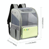 FUNADD Foldable Pet Backpack Carrier, Breathable, Yellow
