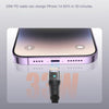 TOTU CB-8-L 12W USB to 8 Pin Transparent Braided Data Cable, Length: 1.5m