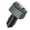 GC-17 83W High-power Car Charger 2 In 1 Cigarette Lighter