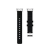 For Garmin Forerunner 45 / 45S / Swim 2 Universal Nylon Canvas Watch Band(Black)