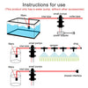 12V 72W Self-priming Pump High Pressure Car Washing Intelligent Diaphragm Right Out Water Pump, Type:Double Thread (Double Flat Mouth 18mm)