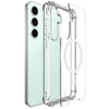 For Samsung Galaxy S24 FE 5G IMAK Space Shield PC + TPU Airbag Shockproof MagSafe Phone Case(Transparent)