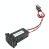 Car DC12V 2.1A Dual USB Port Charger for Mazda
