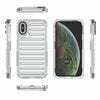 For iPhone XS / X High Transparency TPU Hybrid PC Airbag Phone Case(Transparent)
