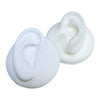 Soft Silicone Simulation Ear Model Practice Display Props, Style:Left Ear(White)