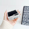 For Samsung Galaxy Z Flip6 5G Mirror Polka Dot PC Folding Phone Case(Black)