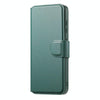 For Samsung Galaxy S25 5G CaseNeo Finger Grip Strap MagSafe Leather Phone Case(Green)