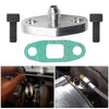 For T3 T4 T04E GT42 Car Turbine Oil Supply Pipe Flange Gasket AN4 Joint Adapter