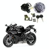 For Yamaha R1 1992-2013 Motorcycle Fuel Tank Cap Electric Door Lock Assembly(TS-R1-A)