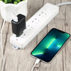 LZ-1130 QC 3.0 USB Charger, Plug Type:EU Plug(Black)