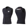 SLINX Full Fleece Inner Diving Thermal Vest, Size: XL(Black)