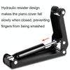 MA003 Alloy Piano Cover Descender Piano Accessories(Silver)