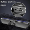 DV-880 Dual Solar Wireless Bluetooth Speaker Outdoor Long Radio(Blue)