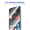 For Samsung Galaxy A17 5G 5pcs ENKAY Hat-Prince Full Glue High Aluminum-silicon Tempered Glass Film