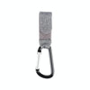 Stroller Wear-Resistant Non-Slip Aluminium Climbing Buckle Hooks(Gray Snowflake)