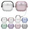 For Apple Beats Studio Buds / Buds+ Headphones Shape Clear Acrylic Headset Protective Case(White)
