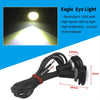 10 PCS 23mm 12LEDs SMD-4014 DC9-80V Motorcycle Eagle Eye Light(White Light)