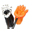 Halloween Palm Candy Bag Pumpkin Skull Begging Bags(Orange)
