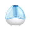 K11 1500ml Transparent Humidifier Household Mute Small Air Purifier Large-Capacity Ultrasonic Humidifier, CN Plug(Blue)