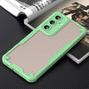 For Samsung Galaxy S24 FE 5G Armor Glaze PC Hybrid TPU Phone Case(Green)