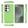 For Samsung Galaxy S25 Ultra 5G High Transparency TPU Hybrid PC Airbag Phone Case(Transparent Green)