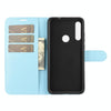 For Alcatel 1SE  2020 Litchi Texture Horizontal Flip Protective Case with Holder & Card Slots & Wallet(Blue)