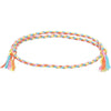 1010-89 Four-strand Colorful Braided Rope Adjustable Bracelet(15)