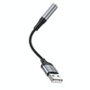 hoco LS36 Fresh USB to 3.5mm External Sound Card(Black)