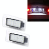 2 PCS LED License Plate Light with 18  SMD-3528 Lamps for Hyundai,2W 120LM,6000K, DC12V(White Light)