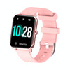 F15 Pro 1.69 inch TFT Screen IP67 Waterproof Smart Watch, Support Body Temperature Monitoring / Sleep Monitoring / Heart Rate Monitoring / Incoming Call Reminder(Pink)