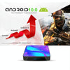 X88 PRO10 4K Smart TV BOX Android 11.0 Media Player, RK3318 Quad-Core 64bit Cortex-A53, RAM: 4GB, ROM: 64GB(EU Plug)