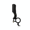 Manual Men Stainless Steel Ring Razor Without Blade(Black)