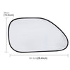 6 in 1 Summer Accessories Coated Silver Car Sun Shade Cloth Set