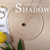 Round Diameter 15cm Acrylic Texture Background Board Photo Props Decorative Geometric Ornaments(Pinstripe)