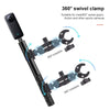 Motorcycle Dualheads Crab Clamp Handlebar Fixed Mount Holder