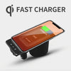 HFC-1052 Car Qi Standard Wireless Charger 15W / 10W Quick Charging for Audi A6L 2019-2022, Left Driving