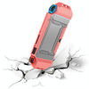 TPU+PC Two-in-one Non-slip Protective Case for Nintendo Switch OLED(Coral)