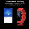 ID115 0.96 inch OLED Screen Smart Watch Wristband Pedometer Sport Fitness Tracker Bracelet(Purple)