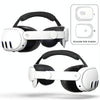 For Meta Quest 3 VR Adjustable Elite Headset Head Strap(Black)