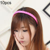 10 PCS Wig Twist Braid Jewelry Headband Hair Buckle(Pink)