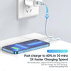 KUULAA KL-X57 30W USB-C/Type-C to 8 Pin Liquid Silicone MFI Data Cable, Length:1m(White)