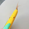 For iPhone 15 Cartoon 3D Corn Silicone Phone Case