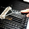 12 inch BBQ Brush Stainless Steel Wire Bristles Cleaning Brushes with Handle