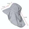8112 Ladies Sunshade Large Brim Ponytail Bucket Hat(Black)