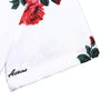 Summer Boys Print Short Sleeve Shirt + Shorts Set, Kid Size:90cm(White)