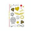 10 PCS Waterproof Hot Stamping Fashion Temporary Tattoo Stickers(VT-332)