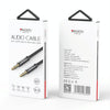 Yesido YAU15 3.5mm Male to 3.5mm Male Audio Cable, Length:2m(Black)