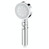 Pressurized Shower Water Heater Handheld Multifunction 6-speed Nozzle, Color: Silver